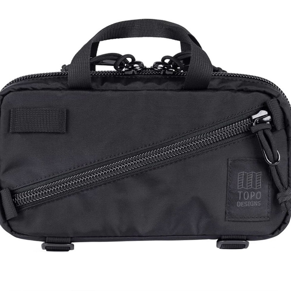 Topo Designs Mini Quick Pack Shoulder Sling Waist Pack (Black) - Picture 5 of 6